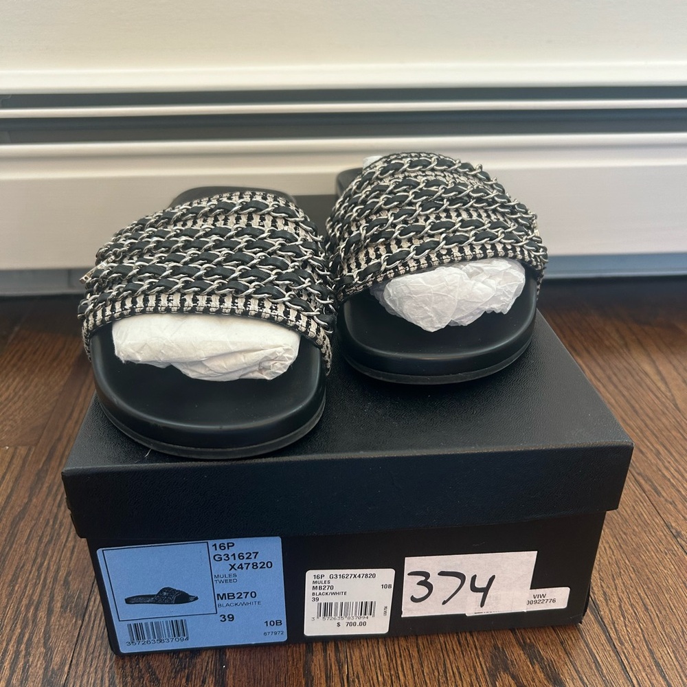 Chanel Slides Authentic